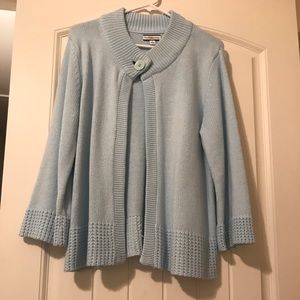 Light blue cardigan